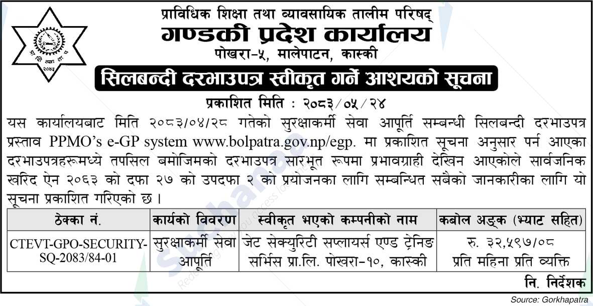 Gandaki Technical Education and Vocational Training Academy