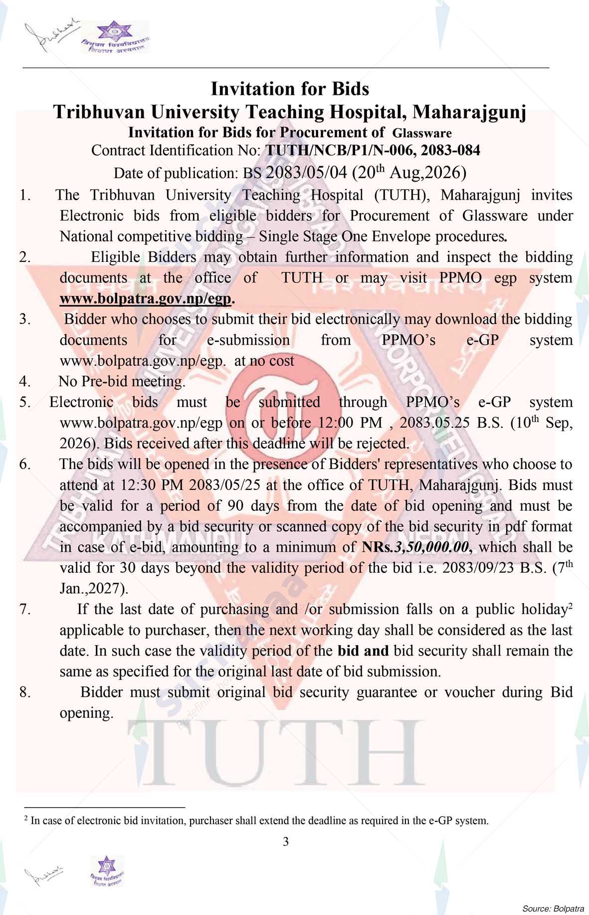 Tribhuvan University Teaching Hospital (TUTH)