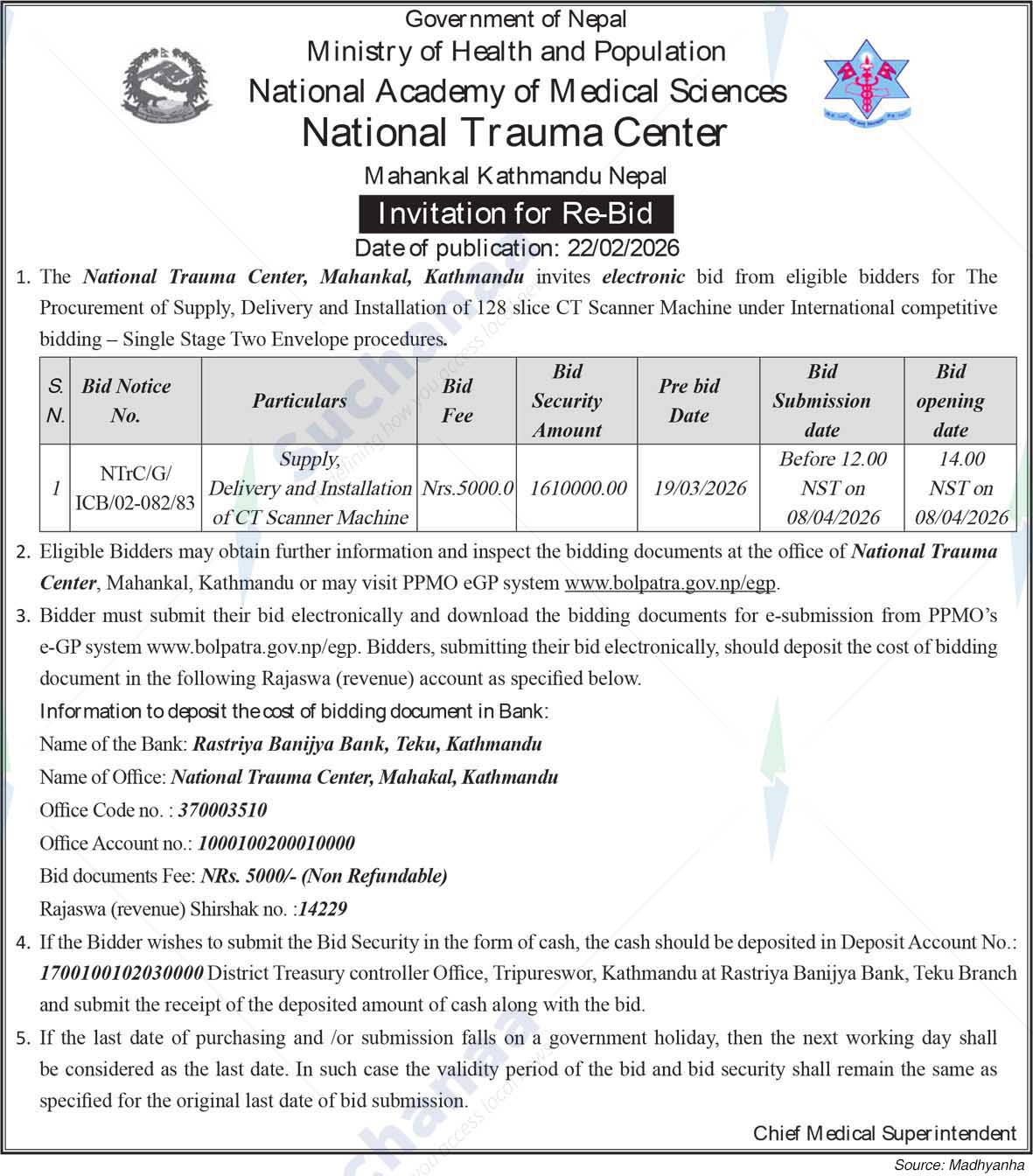 National Trauma Center