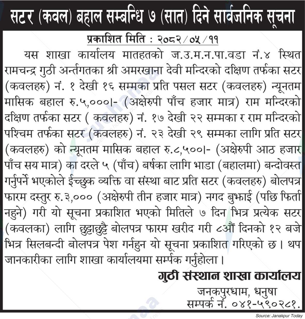 Guthi Sansthan