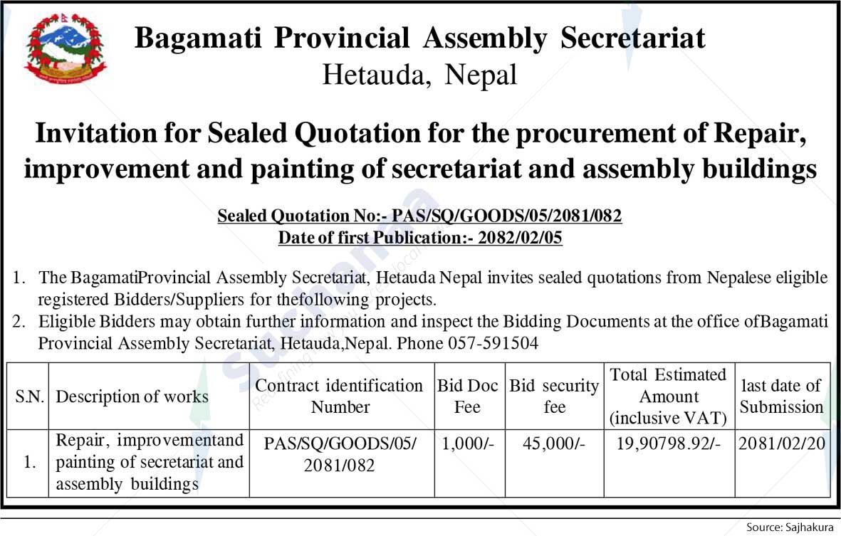 Bagmati Provincial Assembly Secretariat