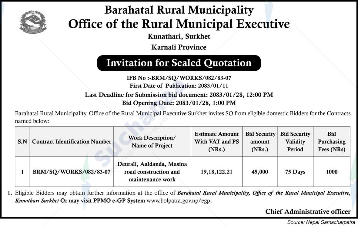 Barahatal Rural Municipality