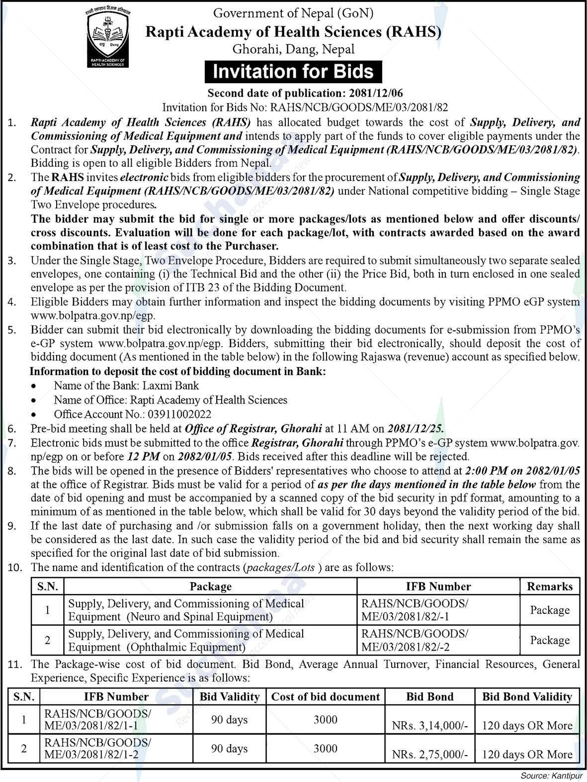 Rapti Academy of Health Sciences