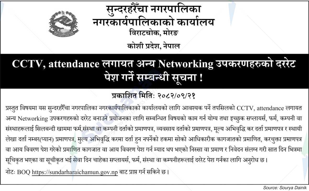 Sundarharaicha Municipality