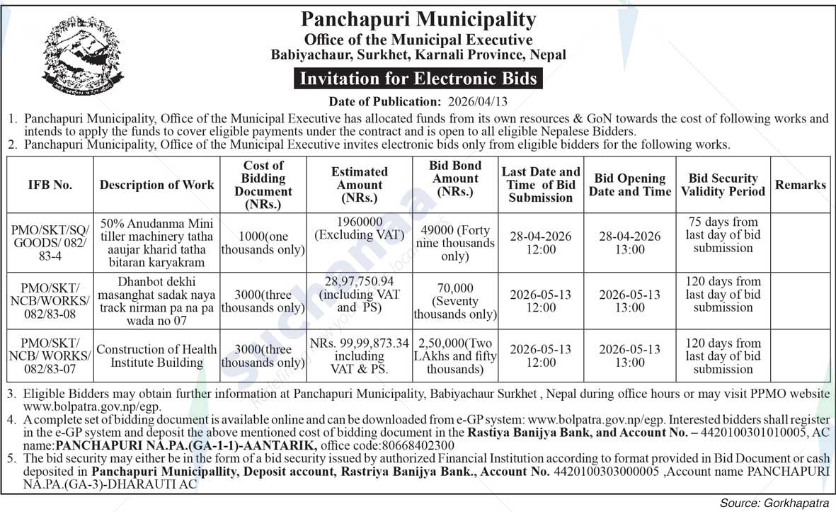Panchapuri Municipality