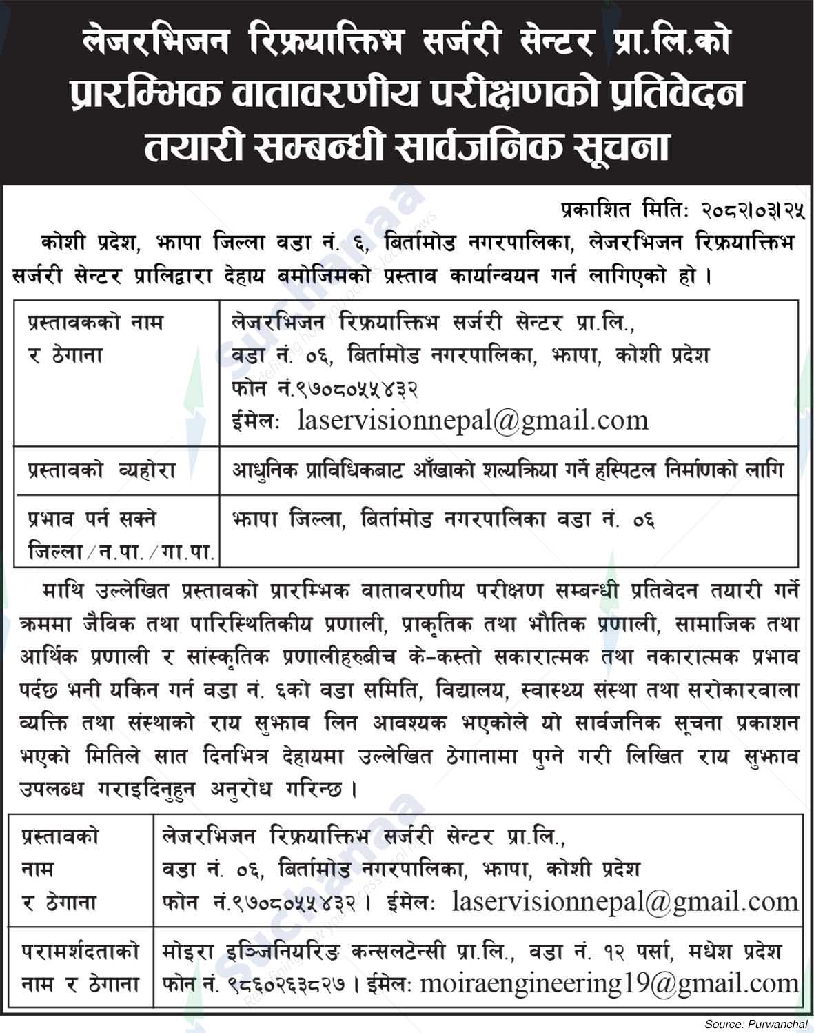 LaserVision Refractive Surgery Center Pvt. Ltd.