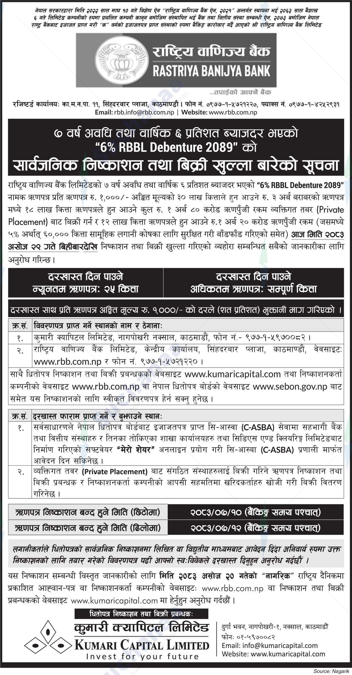 Rastriya Banijya Bank Ltd.