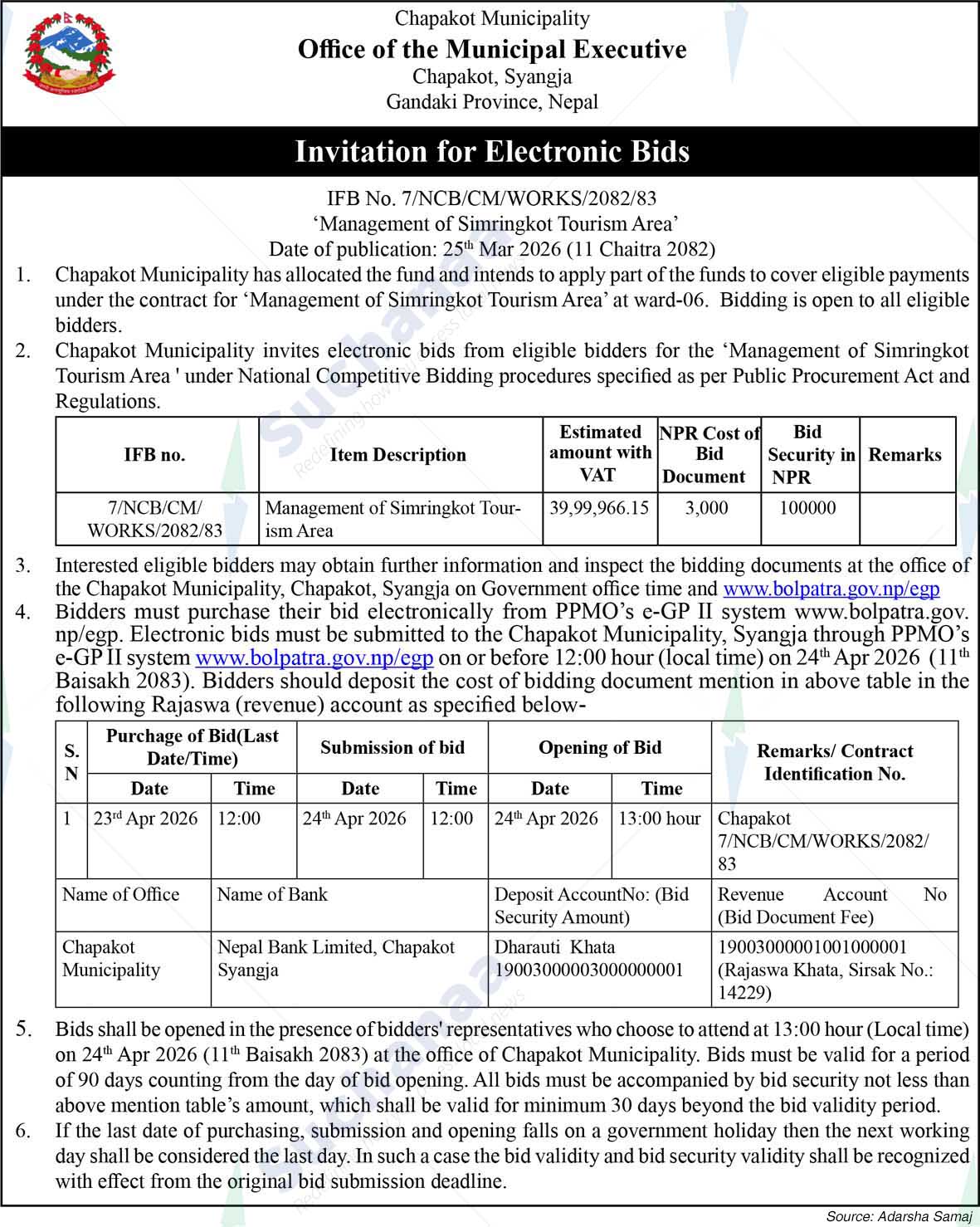 Chapakot Municipality