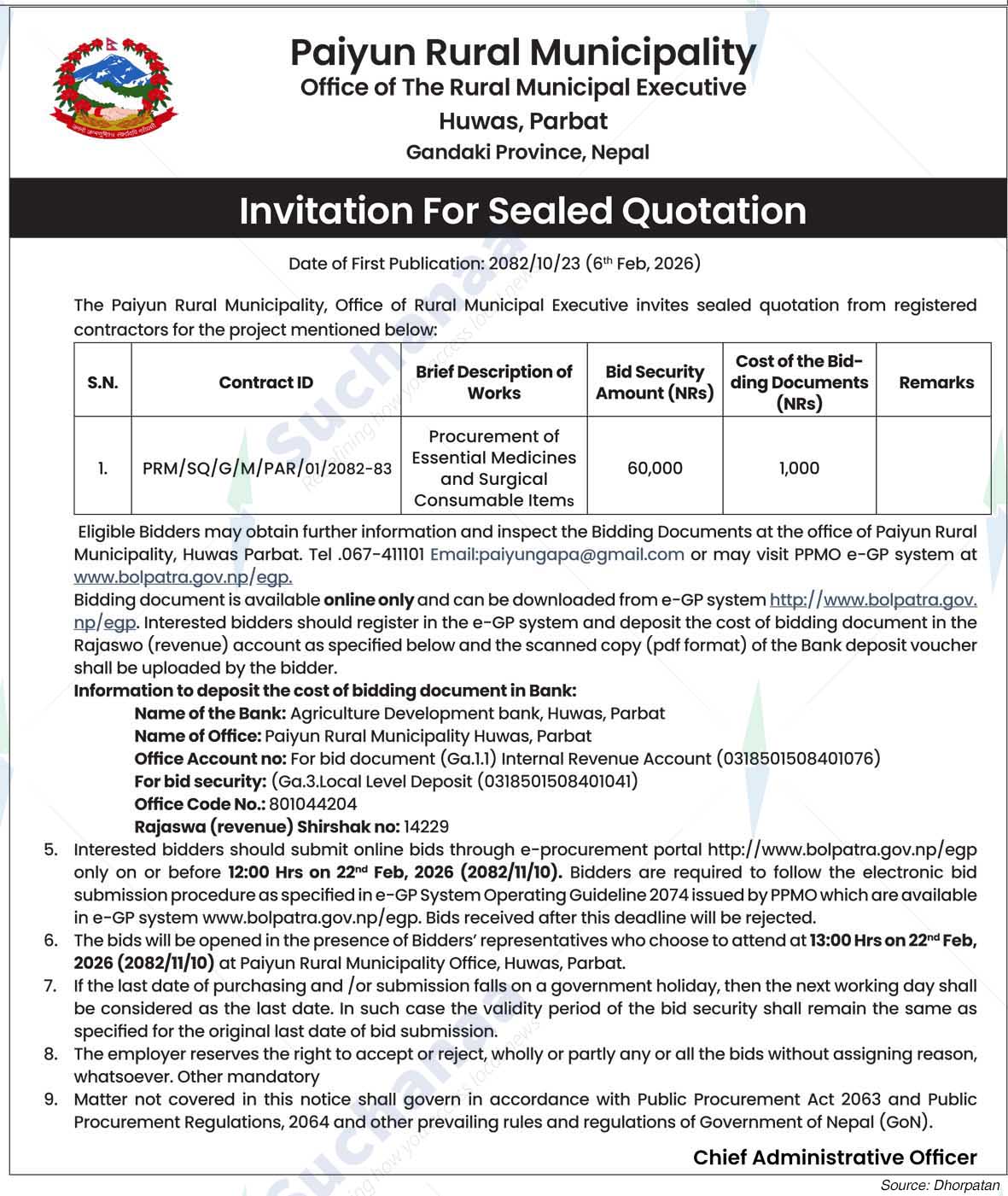 Paiyun Rural Municipality