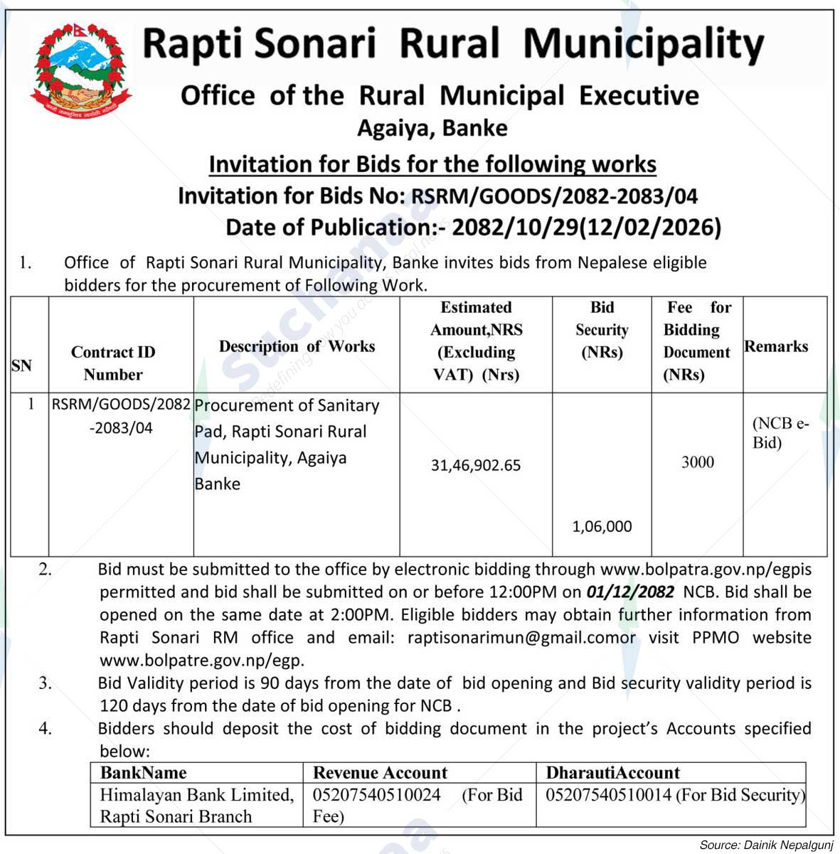 Rapti Sonari Rural Municipality