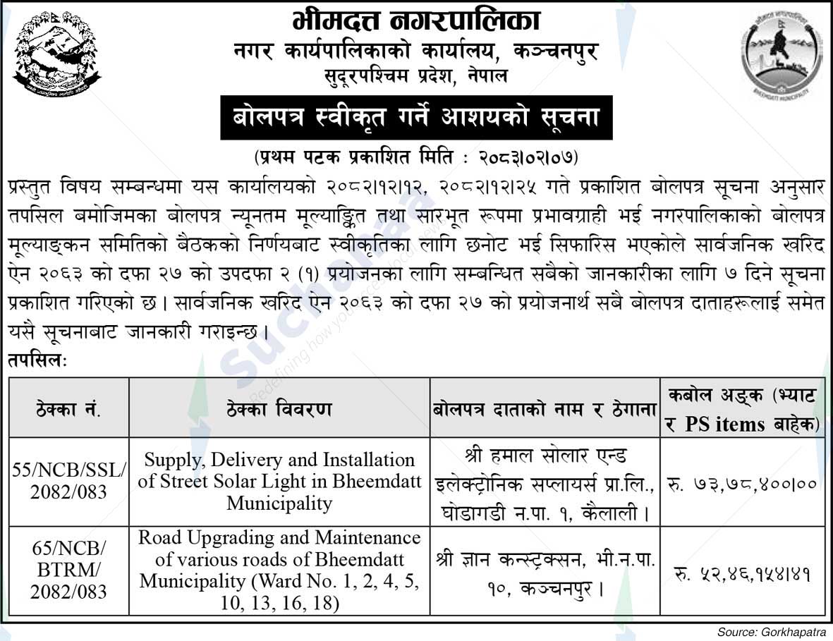 Bheemdatta Municipality