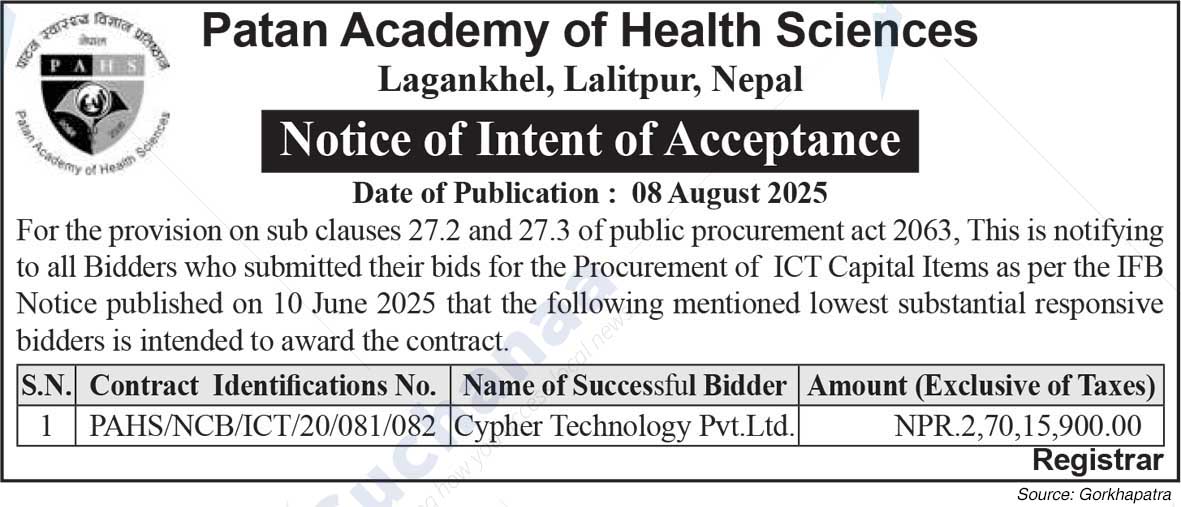 Patan Academy of Health Sciences