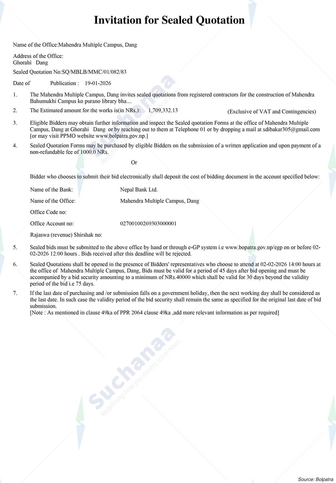 Mahendra Multiple Campus