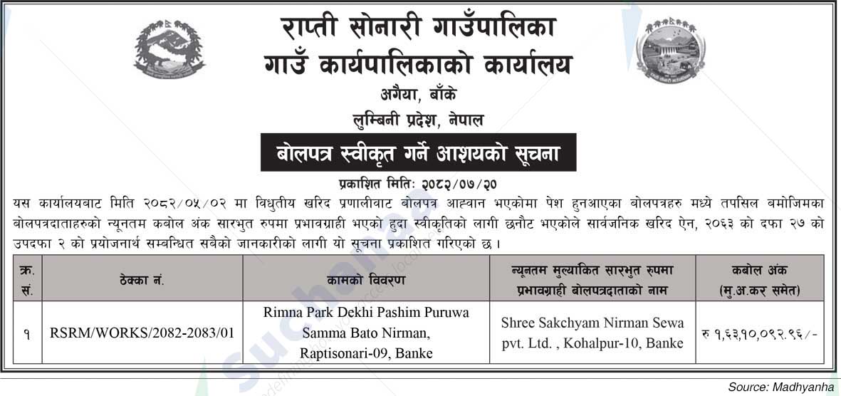 Rapti Sonari Rural Municipality