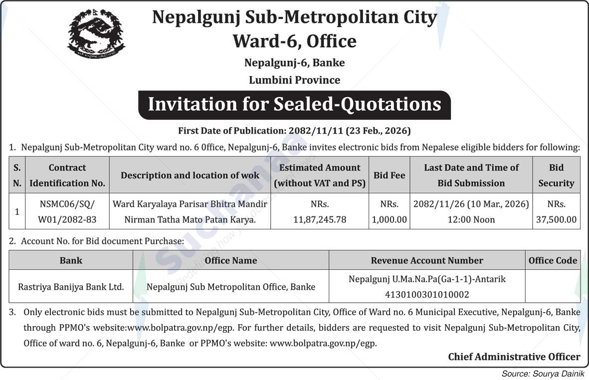 Nepalgunj Sub-Metropolitan City