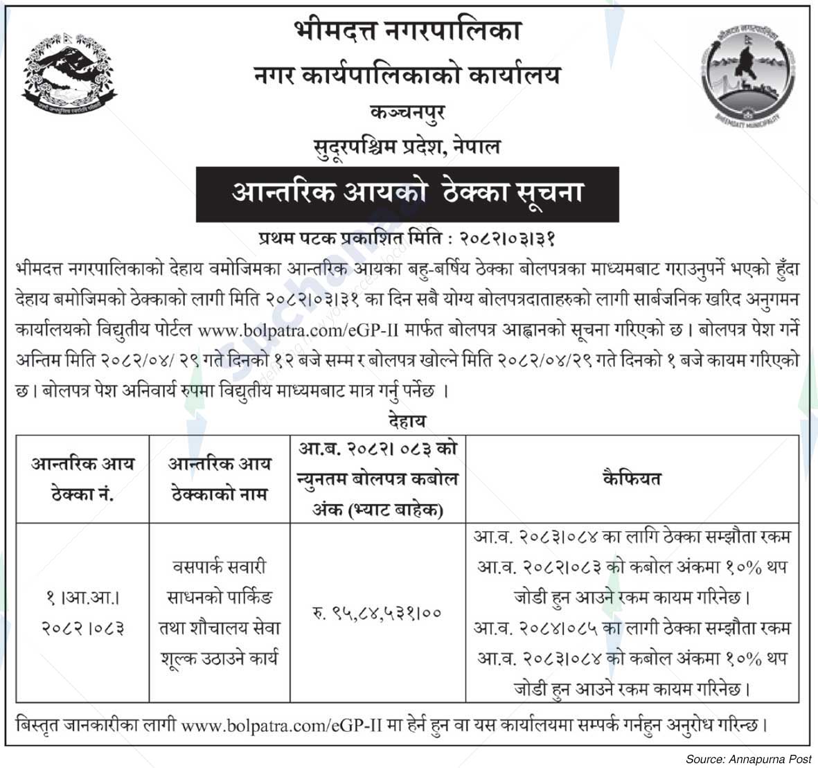 Bheemdatta Municipality
