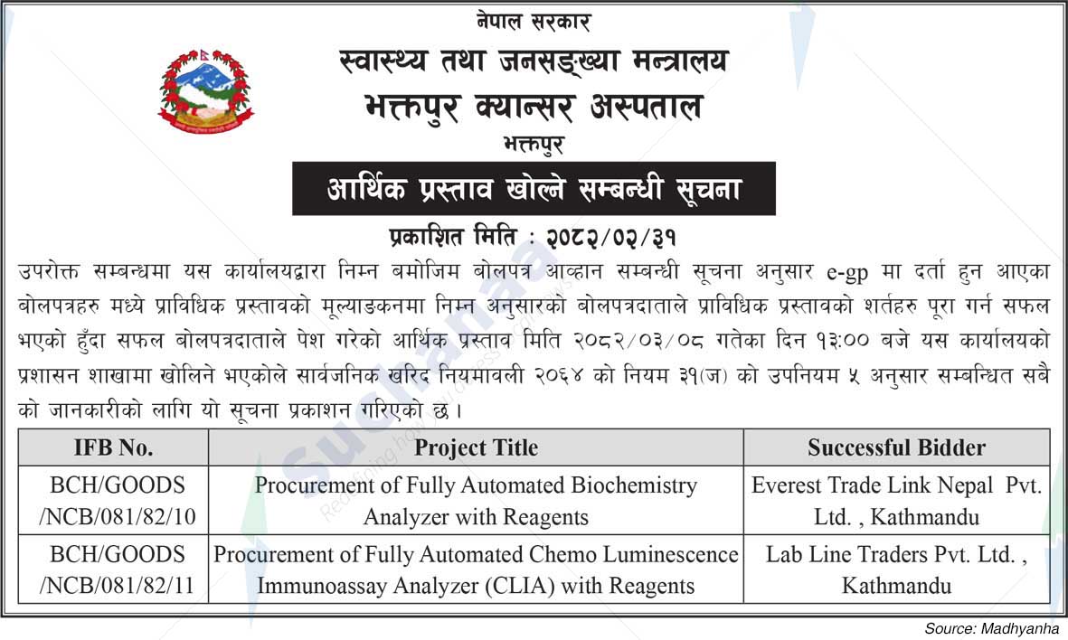 Bhaktapur Cancer Hospital