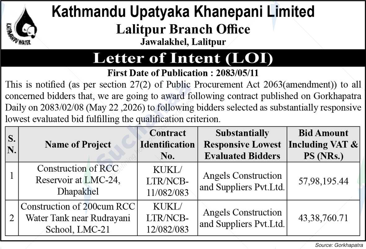 Kathmandu Upatyaka Khanepani Limited