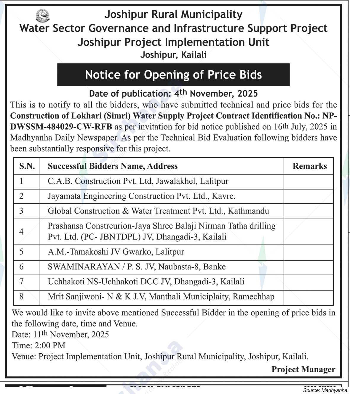 Joshipur Rural Municipality