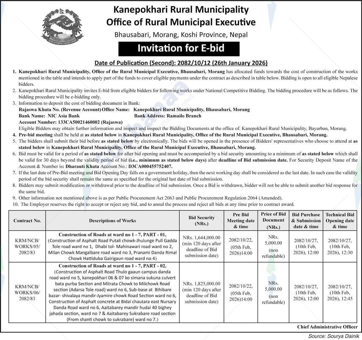 Kanepokhari Rural Municipality