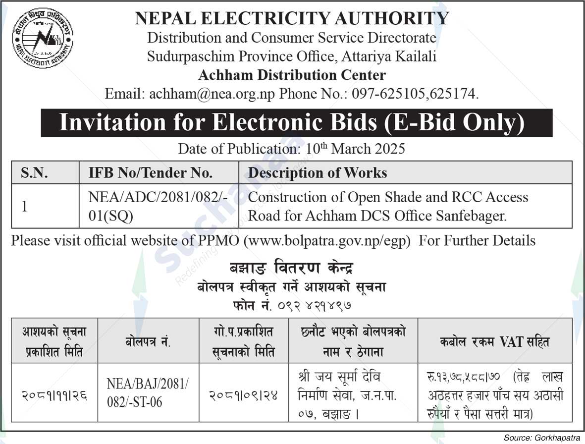 Bajhang Distribution Center