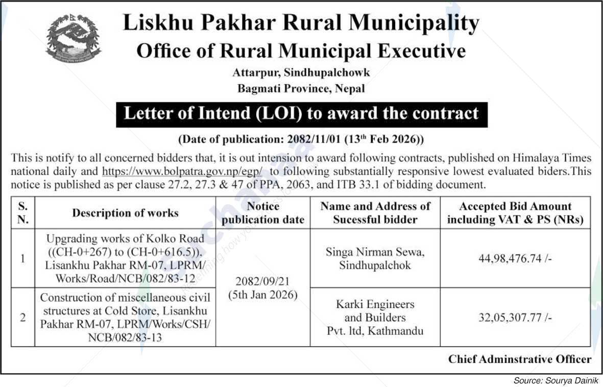 Lisankhu Pakhar Rural Municipality