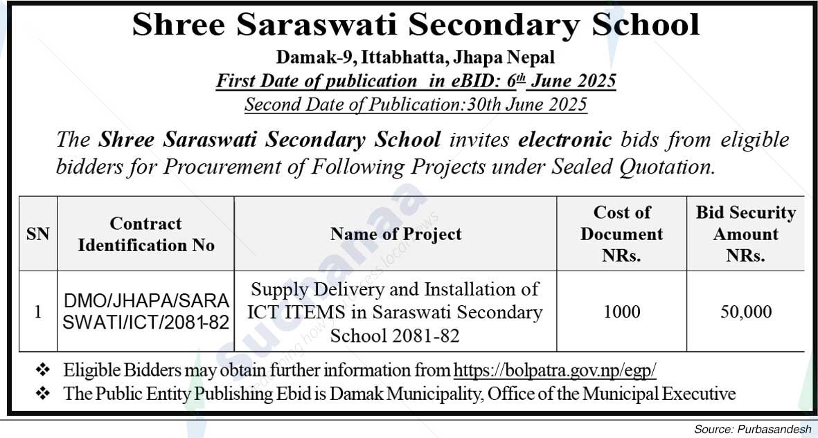 Shree Saraswati Secondary School