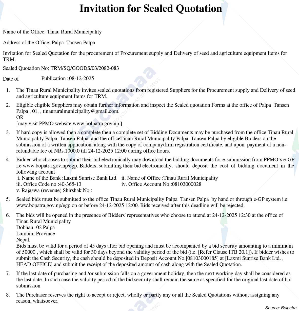 Tinau Rural Municipality