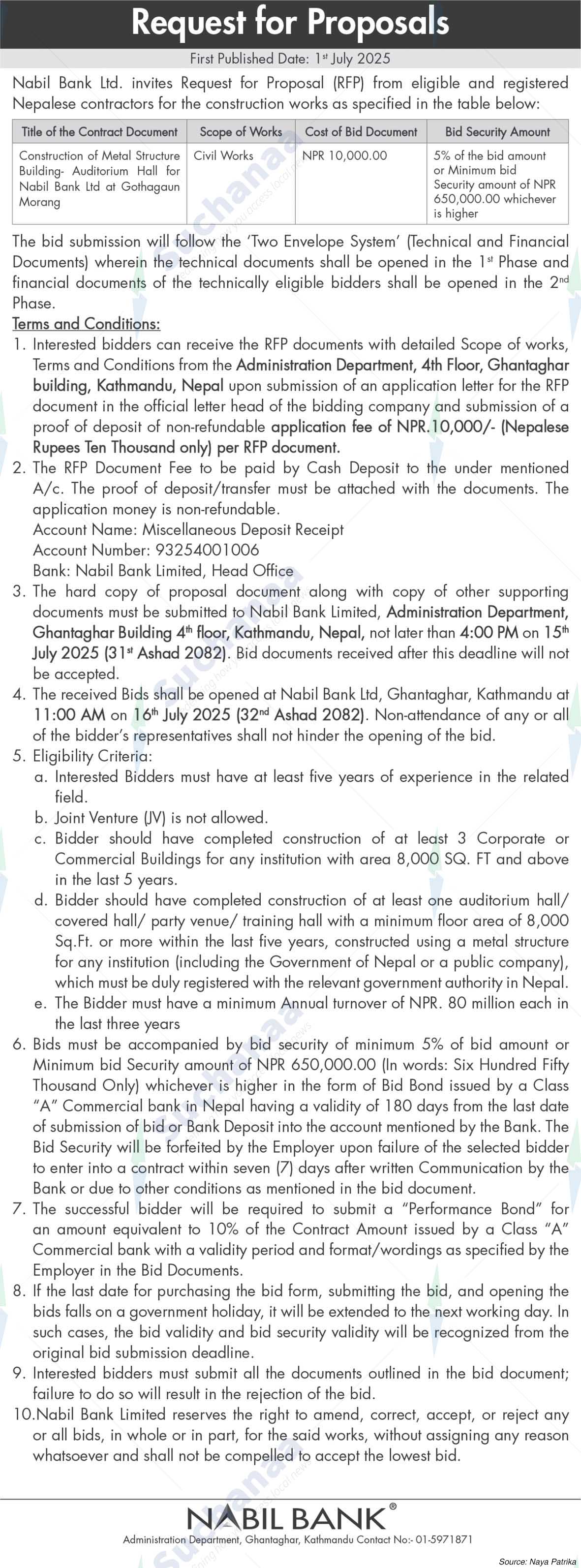 Nabil Bank Limited