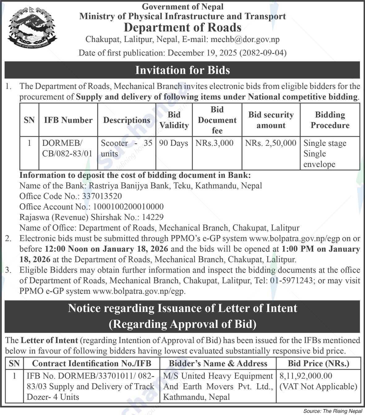 Department of Roads, Chakupat, Lalitpur