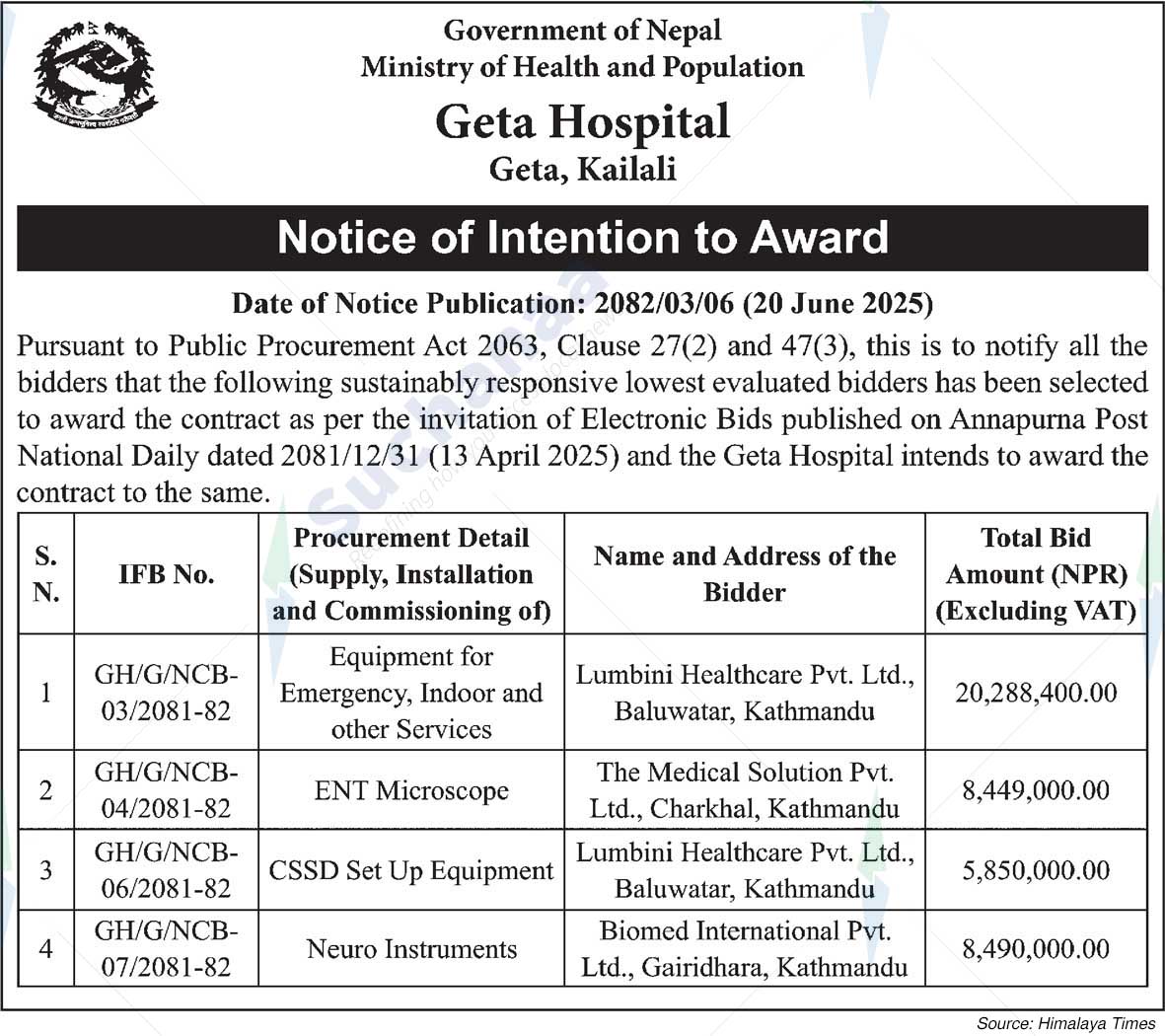 Geta Hospital