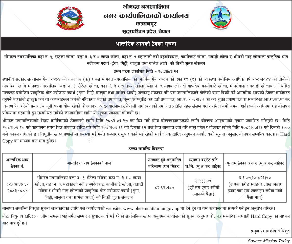 Bheemdatta Municipality