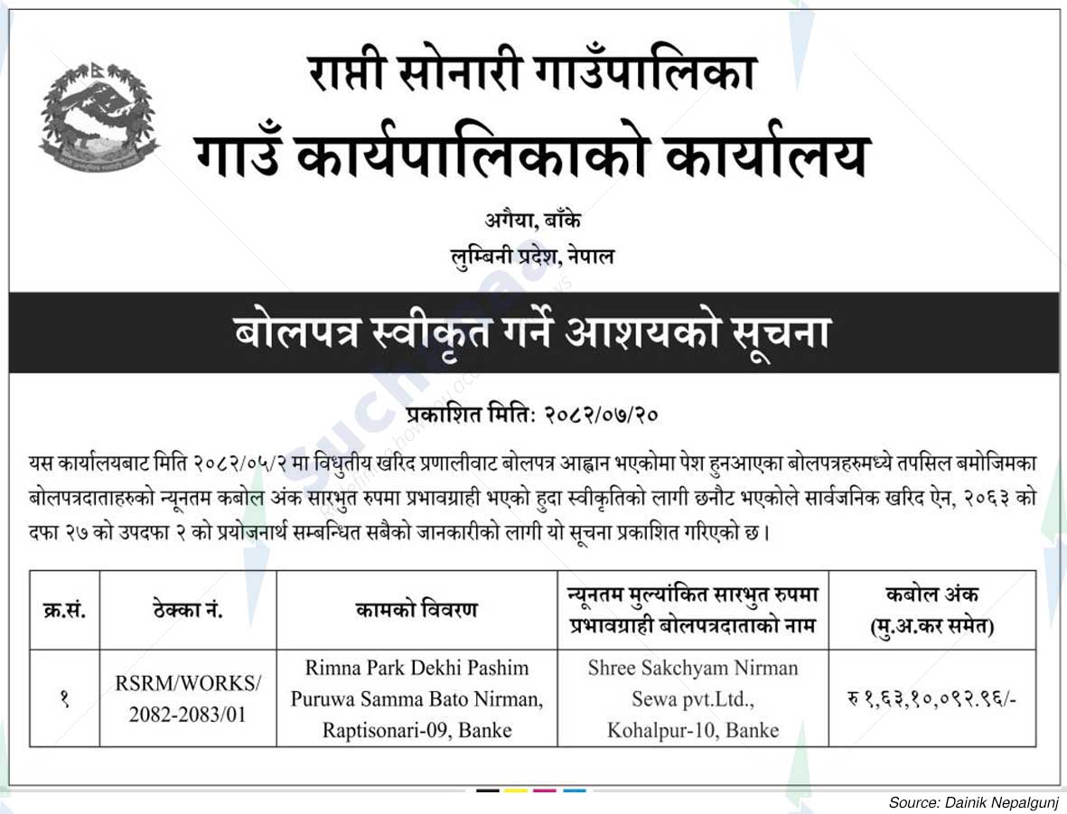 Rapti Sonari Rural Municipality