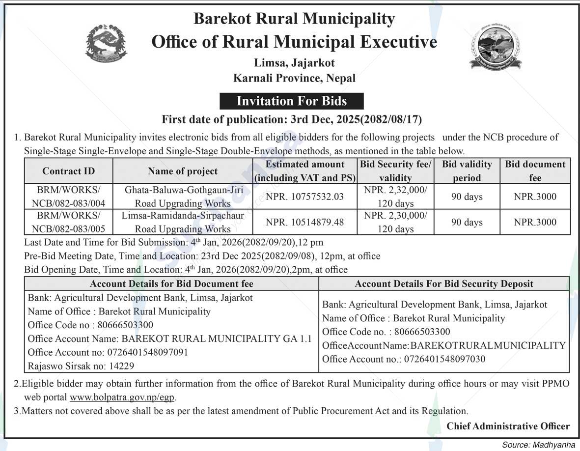 Barekot Rural Municipality