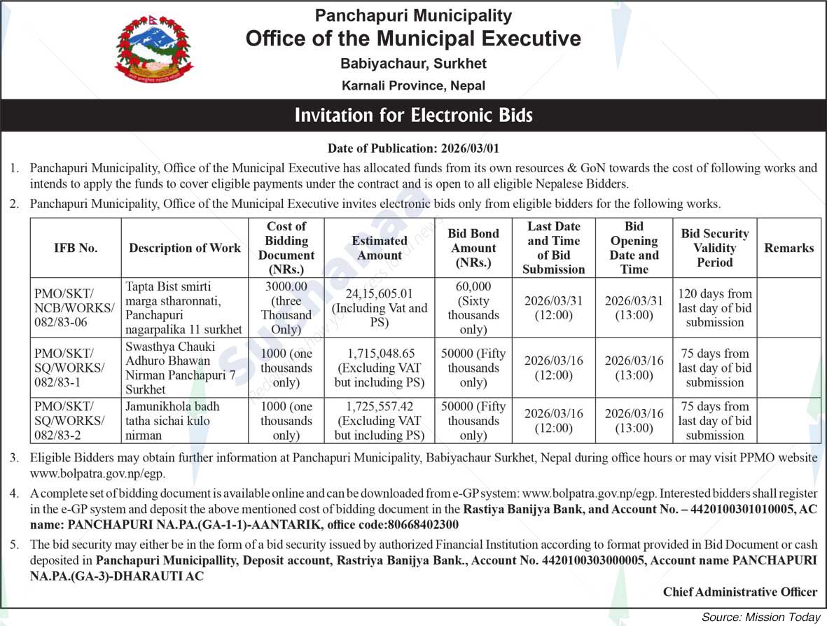 Panchapuri Municipality