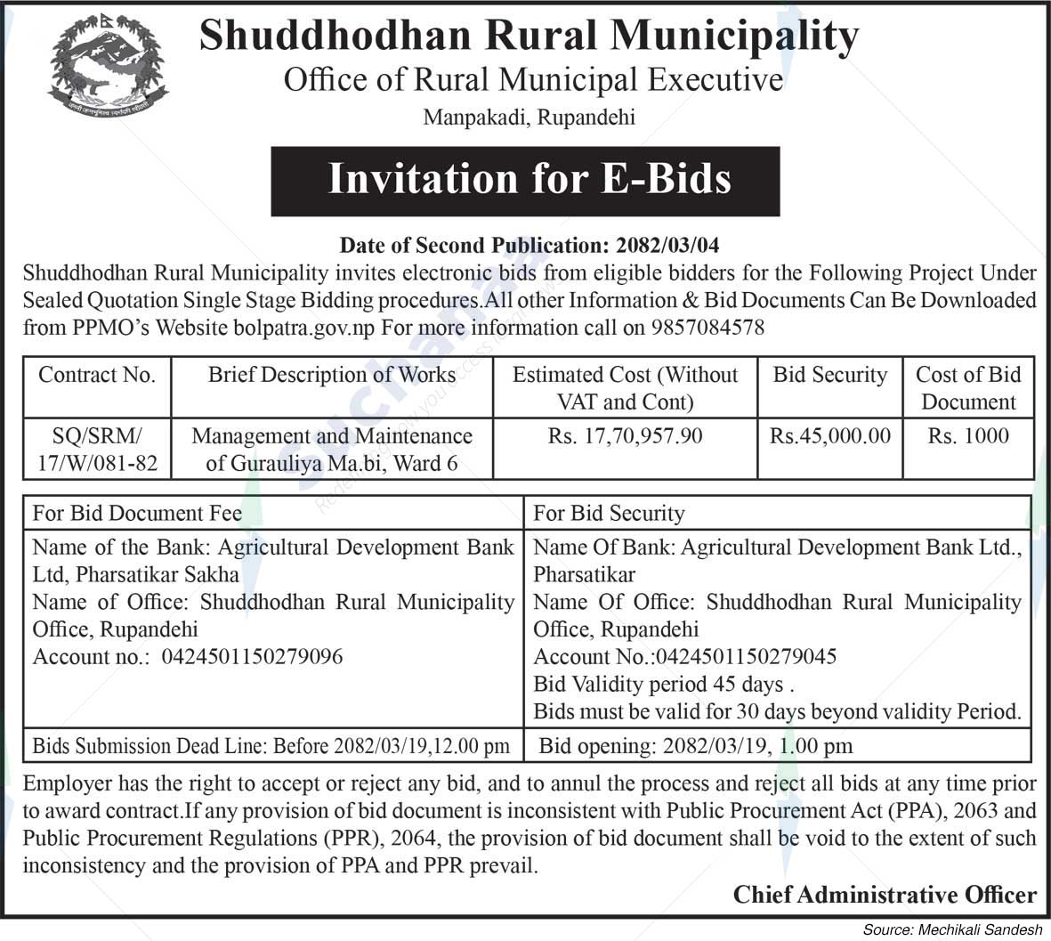 Shuddhodhan Rural Municipality