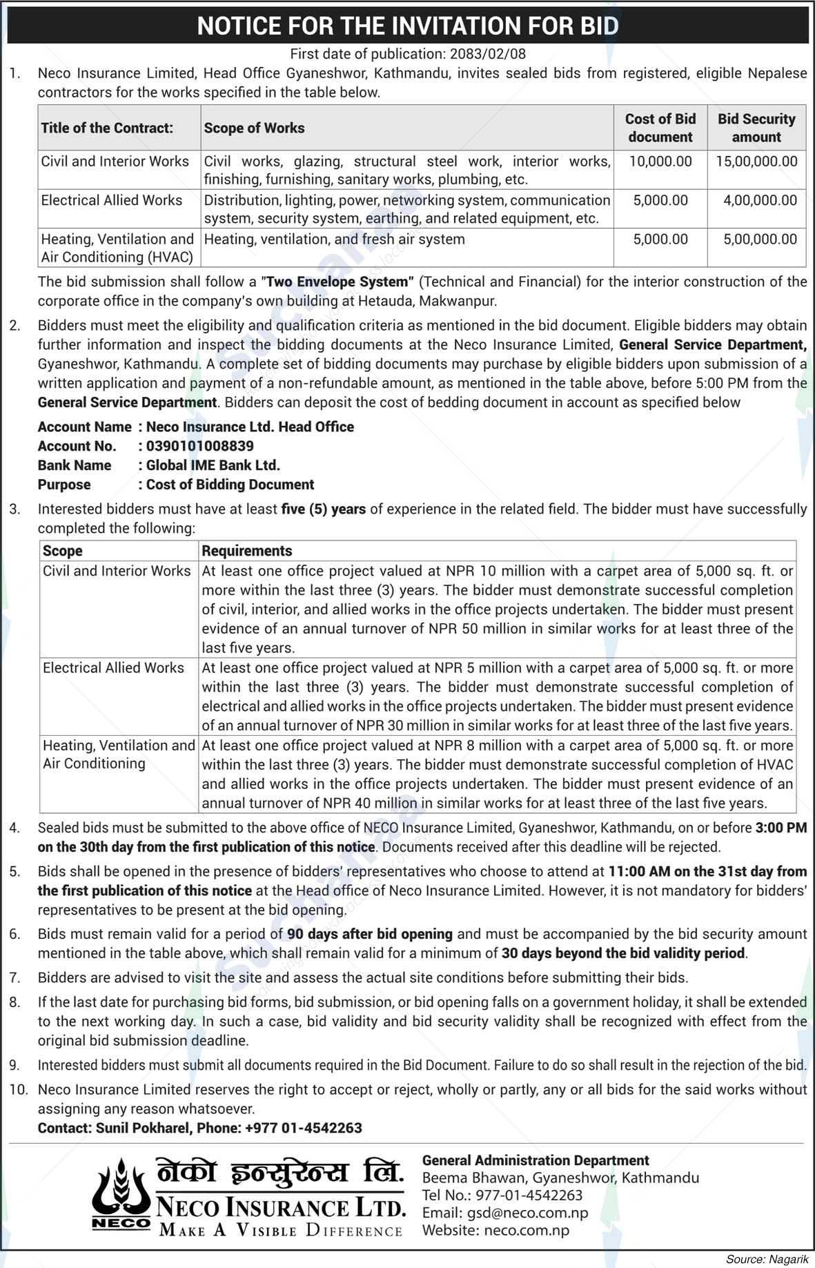 Neco Insurance Ltd.