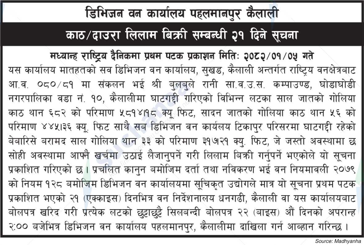 Division Forest Office Pahalmanpur
