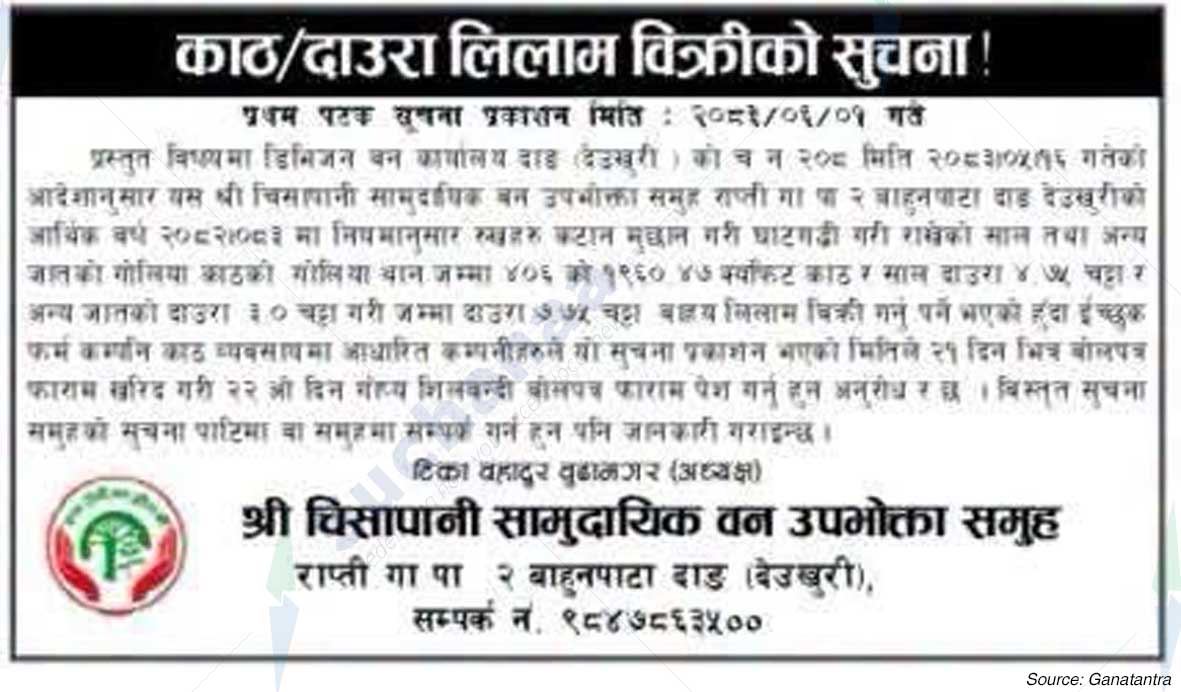 Shree Chisapani Saa.Wa.Wo.Sa.