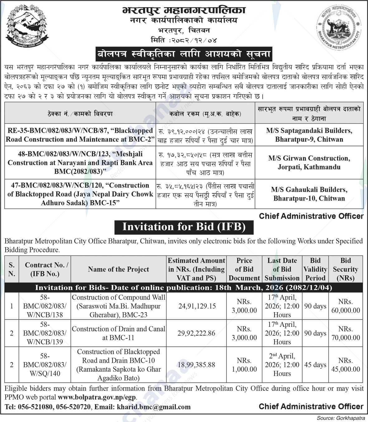 Bharatpur Metropolitan City
