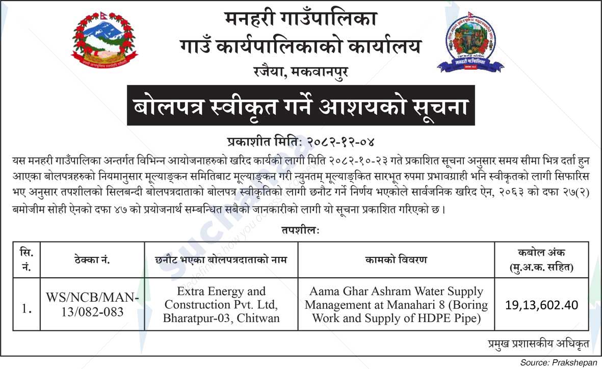 Manahari Rural Municipality