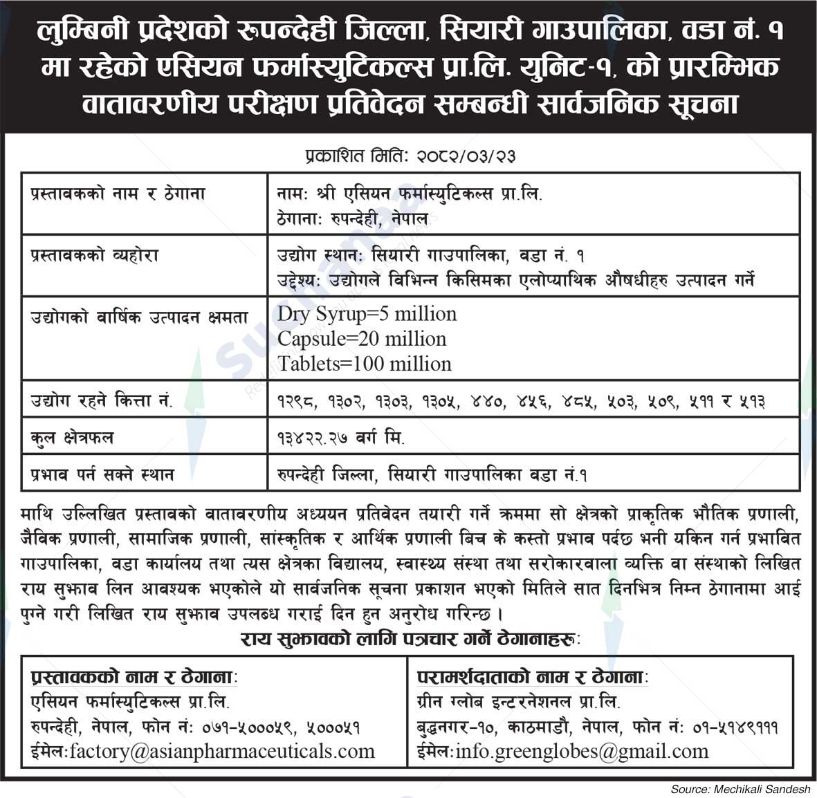 Asian Pharmaceuticals Pvt. Ltd.