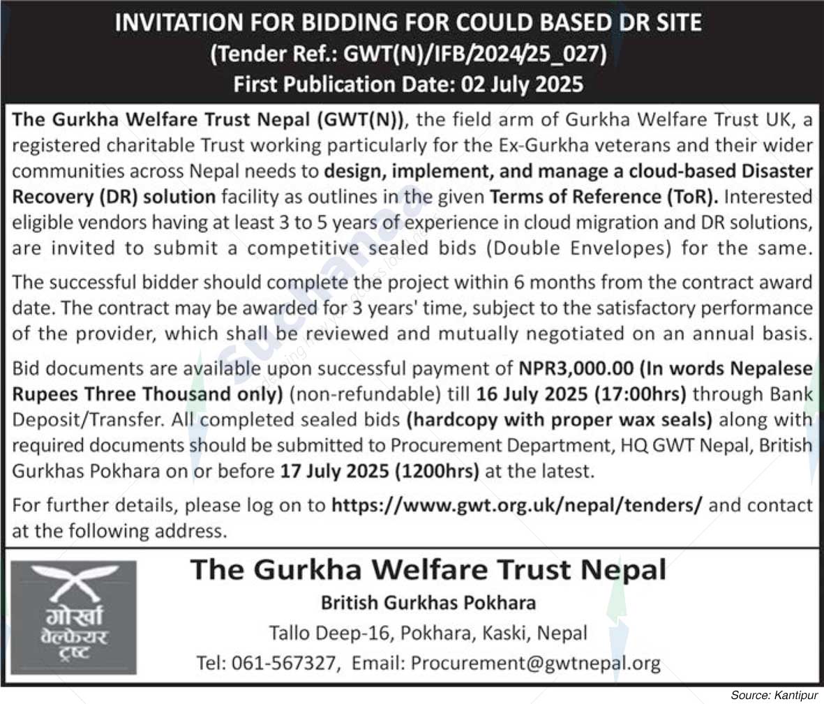 The Gurkha Welfare Trust Nepal