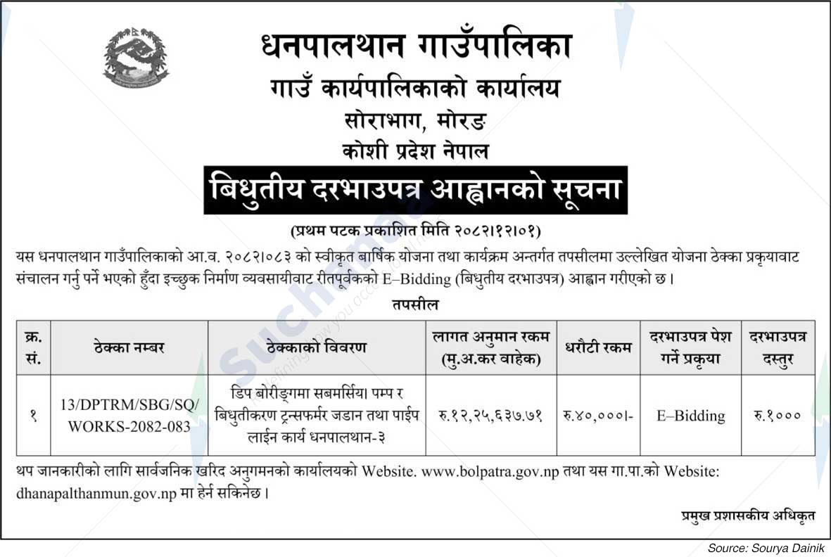 Dhanapalthan Rural Municipality