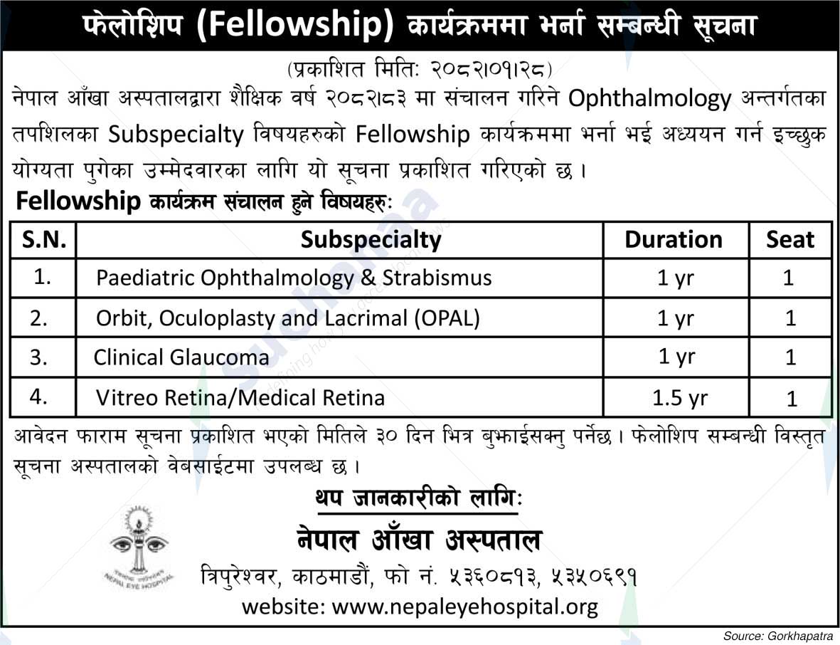 Nepal Eye Hospital