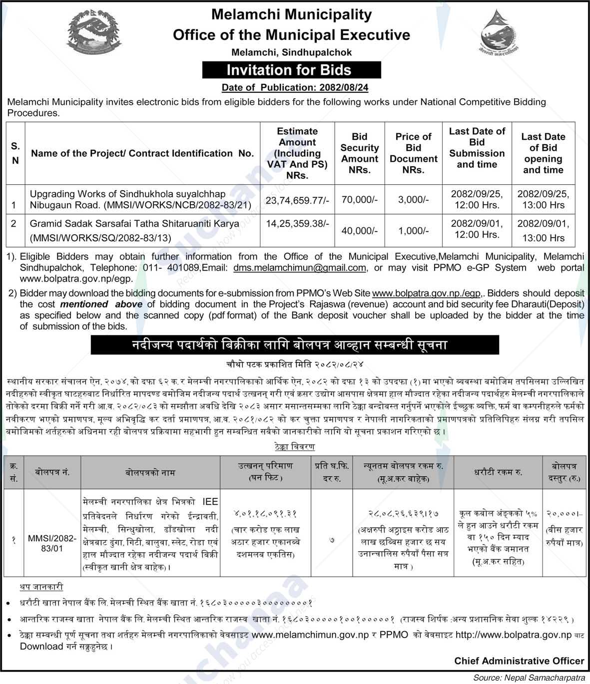 Melamchi Municipality