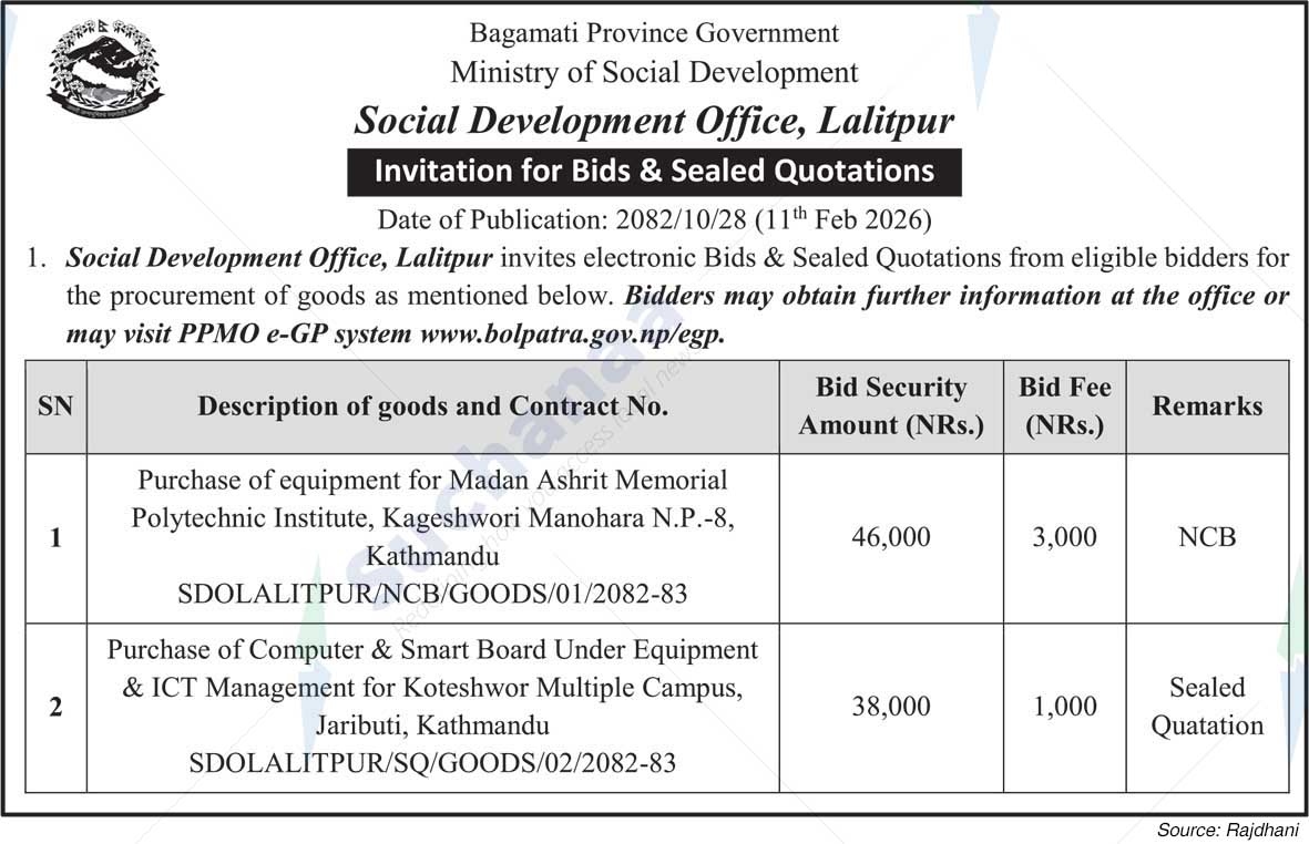 Social Development Office, Lalitpur