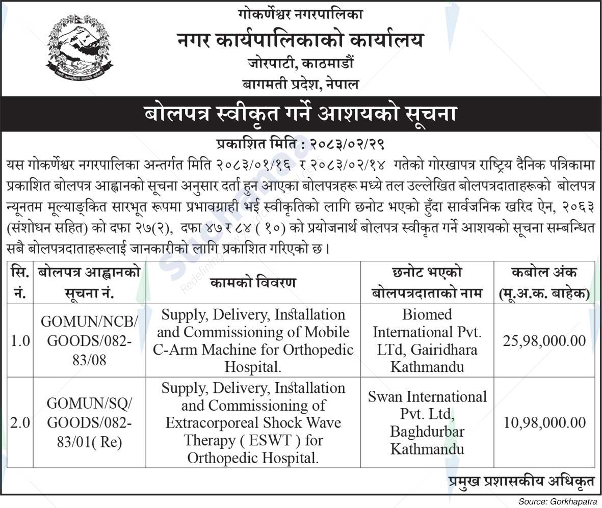 Gokarneshwor Municipality