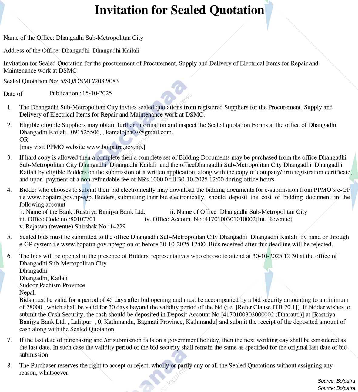 Dhangadhi Sub-Metropolitan City