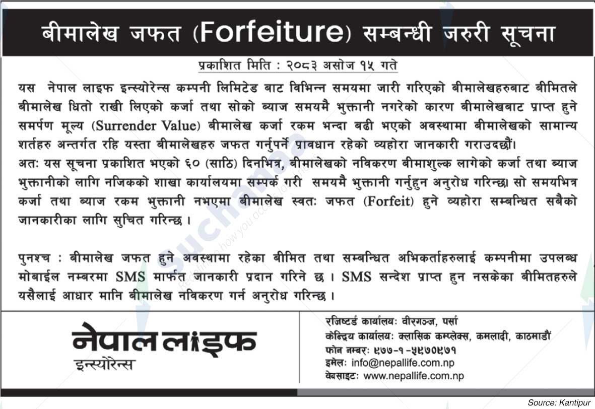 Nepal Life Insurance Company Limited